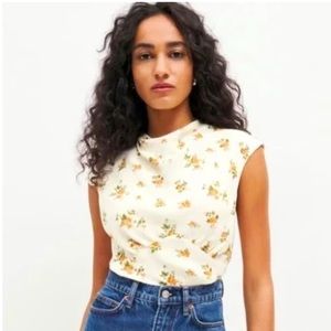 NWT Reformation Bettie top size 4